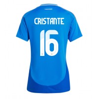 Italien Bryan Cristante #16 Replika Hemmatröja Dam EM 2024 Kortärmad